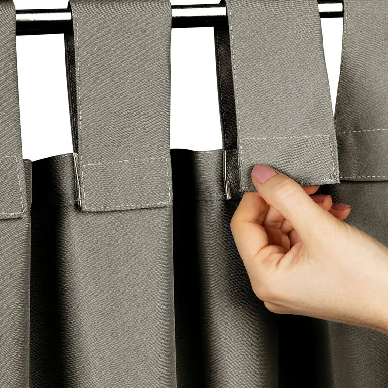 ZASŁONA OGRODOWA GARDEN NA SZELKACH 155 X 220 CM BEŻOWY - EU_448508