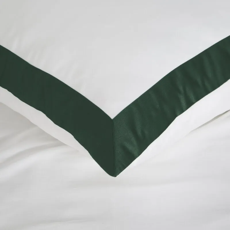 KOMPLET POŚCIELI LAURA 220 X 200 CM BIAŁY ZIELONY - EU_436159