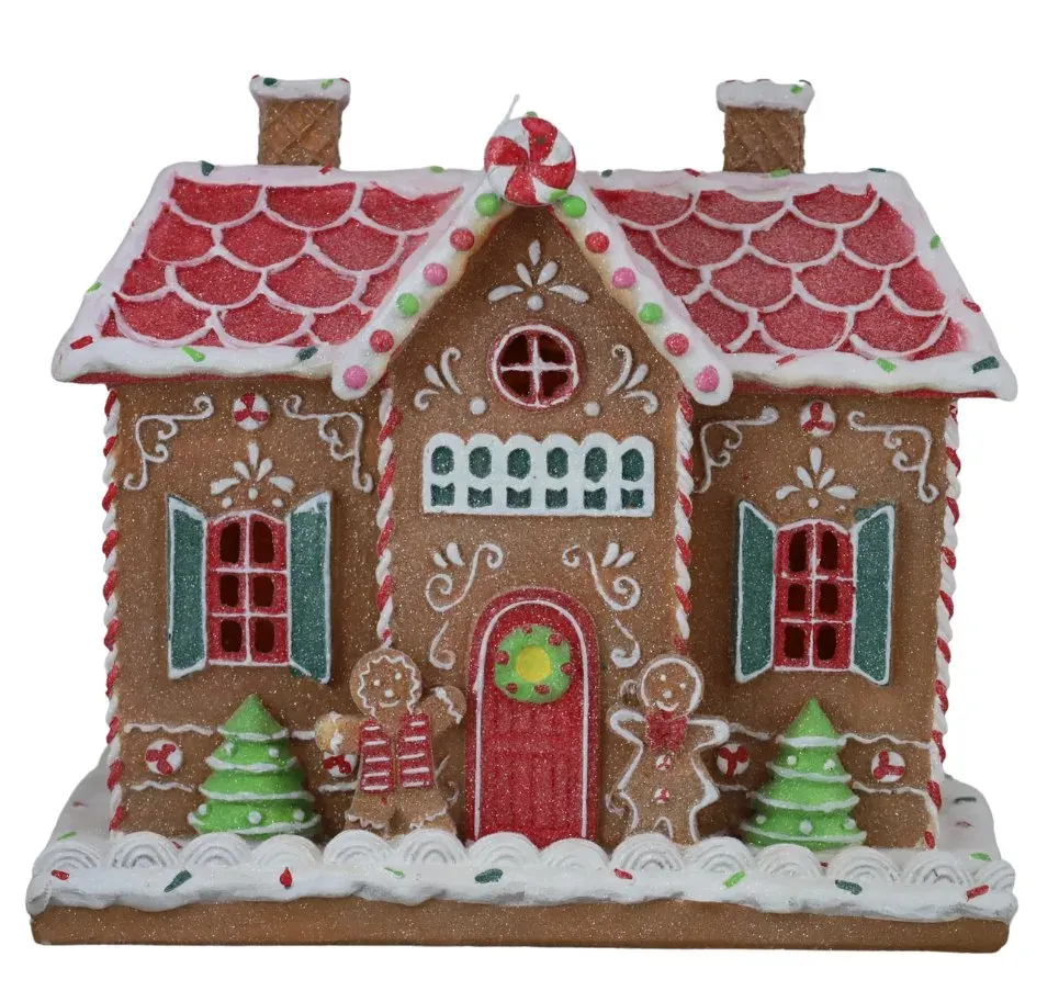 DOMEK piernikowy LED 7966 wielokolorowy