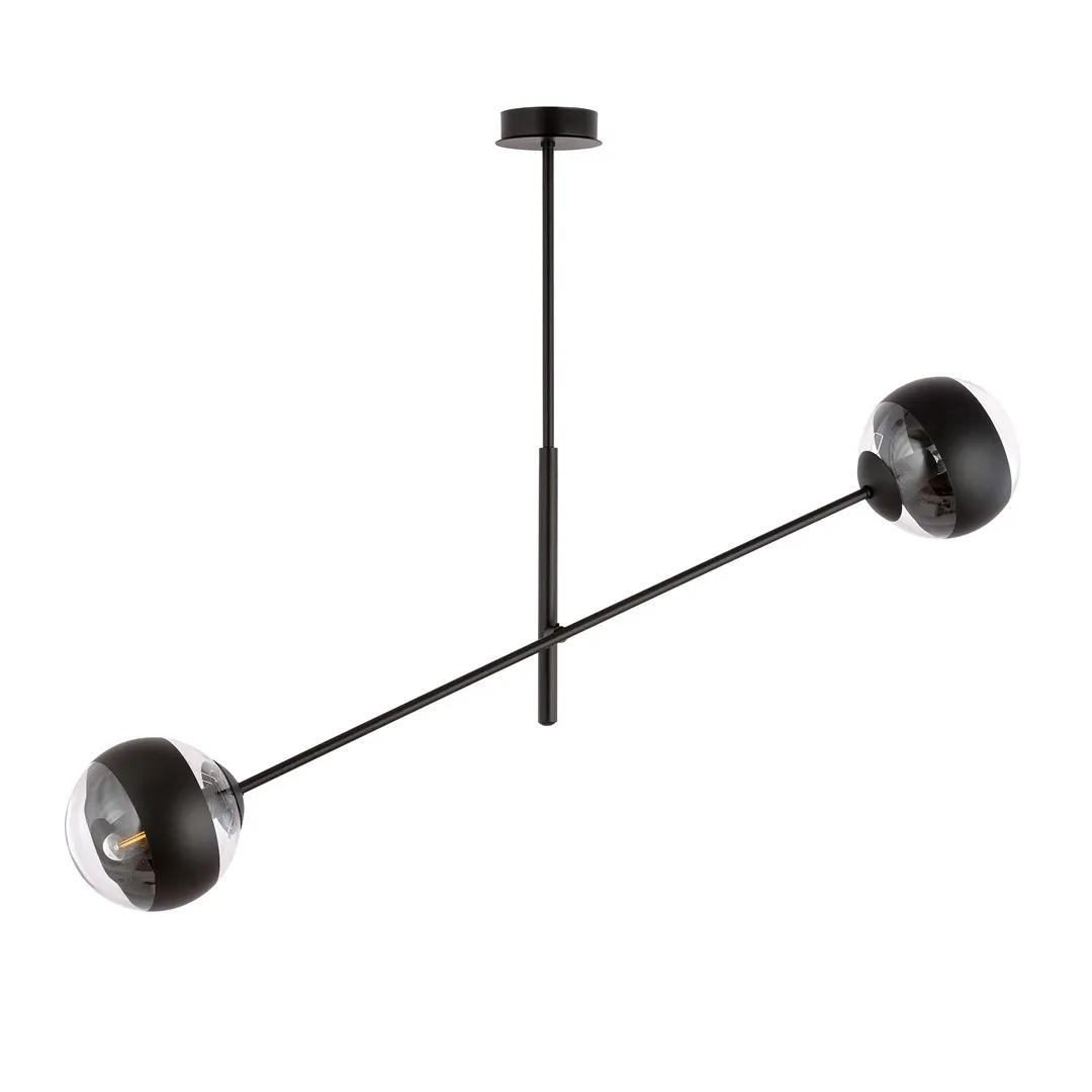Lampa wisząca LINEAR Czarny 1168/2 - 1168/2