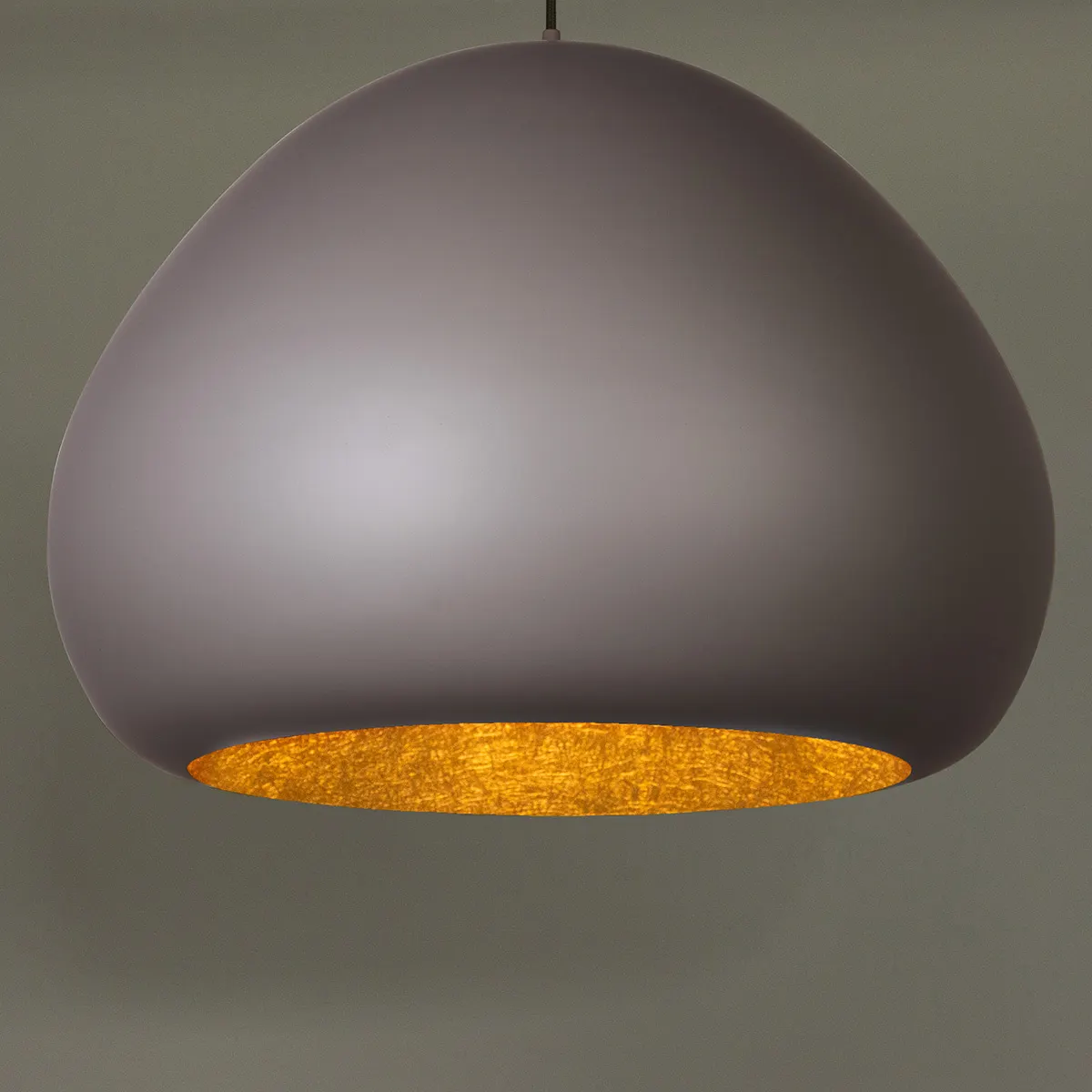 Lampa wisząca LAVA taupe-złota - SI_41080