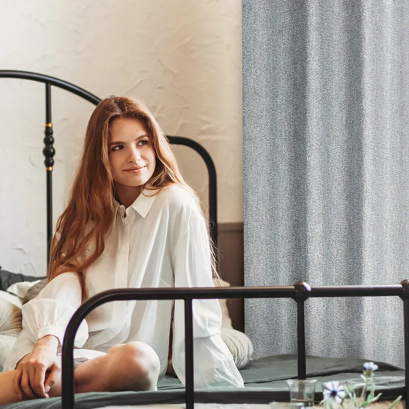 ZASŁONA GOTOWA MEGAN 140X250 CM SZARY - EU_408989