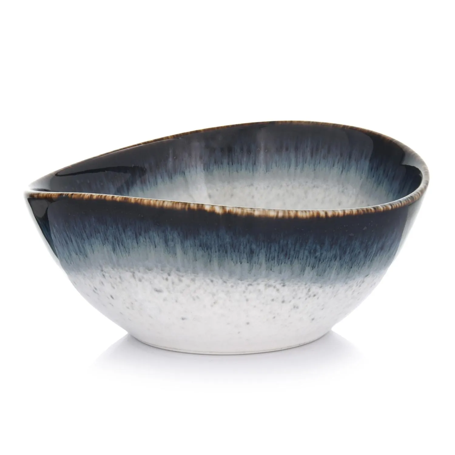 image misa, miseczka, porcelana, gradient, niebiesko-biały