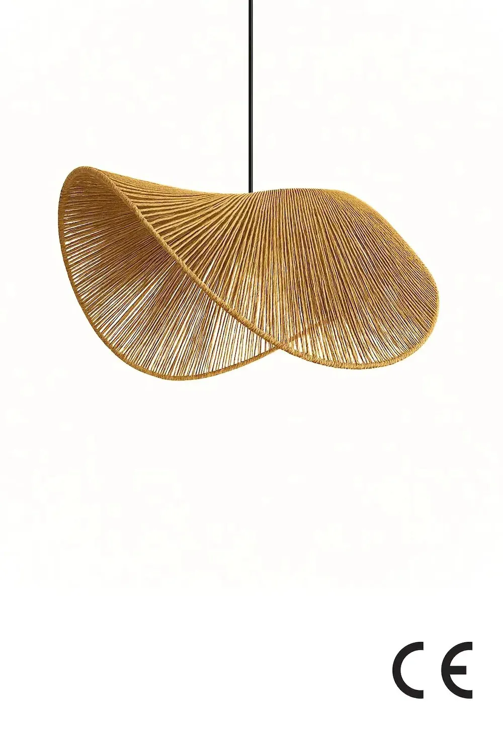 Żyrandol BK075 426 naturalny