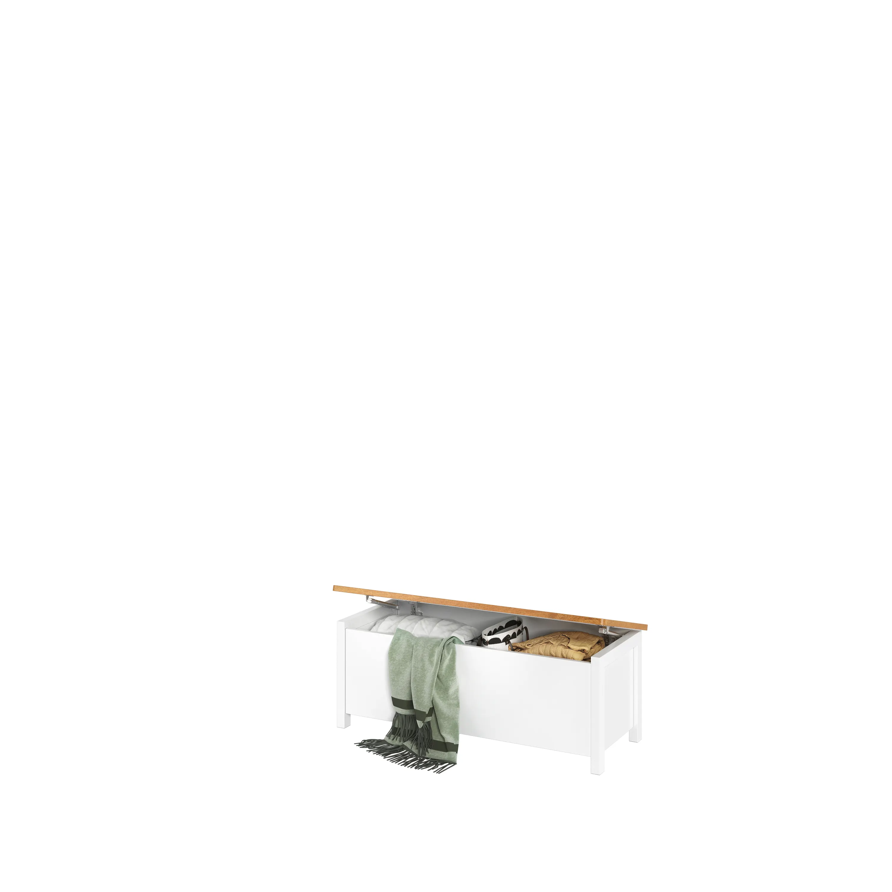 Skrzynia na zabawaki Story SO-10 biała - SO10BDN