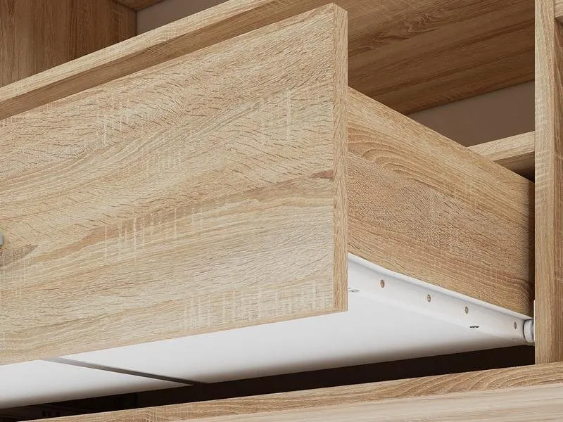 Szafka RTV z szafka i szufladą AVO 17 sonoma jasna - 1AVO17-001