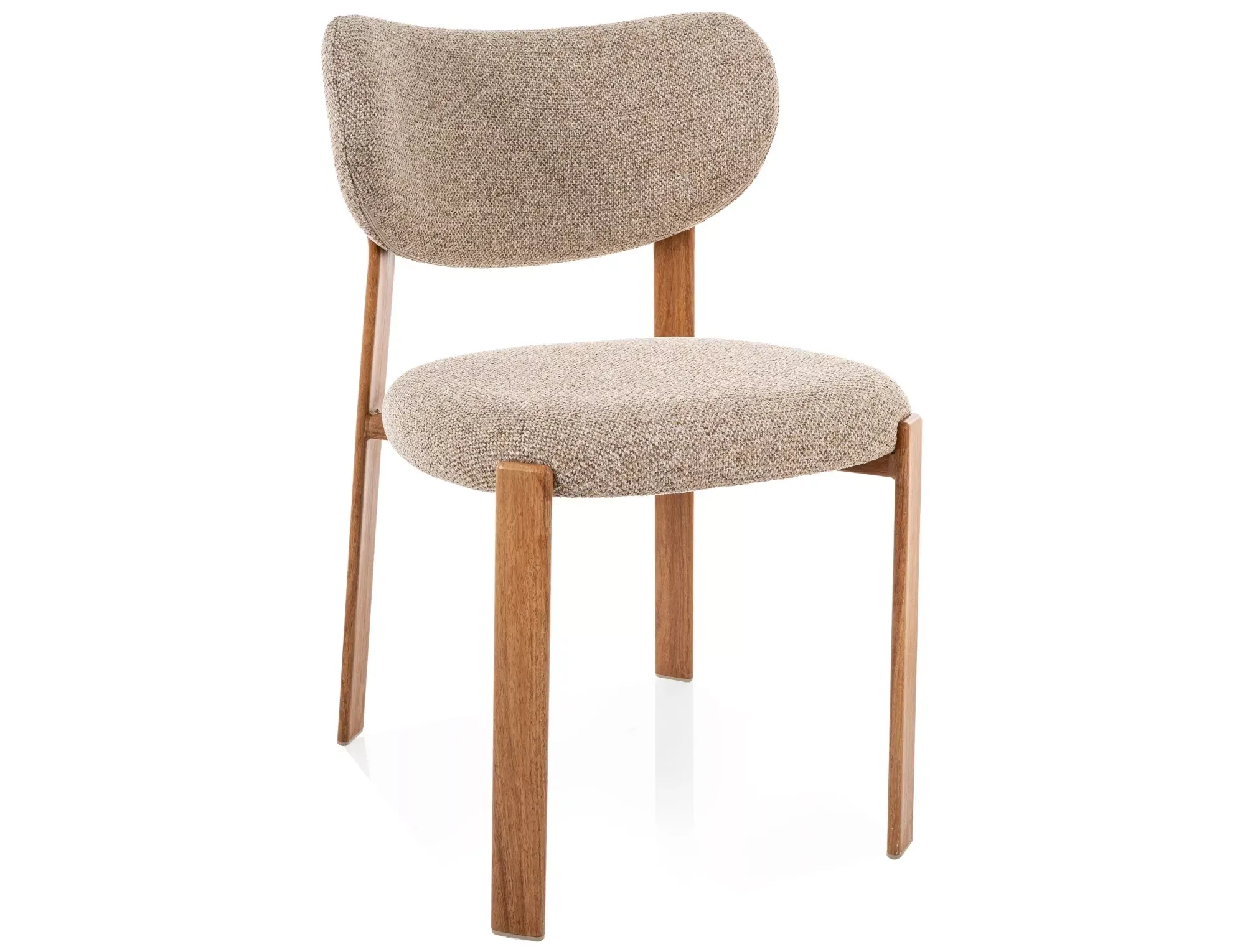 Krzesło RIN D TAP. 253 beżowy dąb - RINDBE