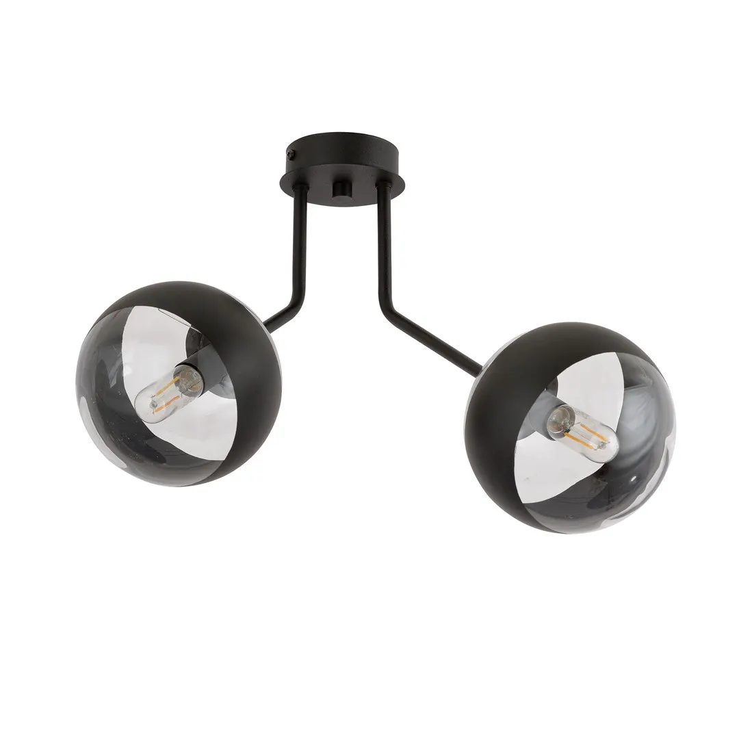 Lampa sufitowa NOVA Czarny 1139/2 - 1139/2