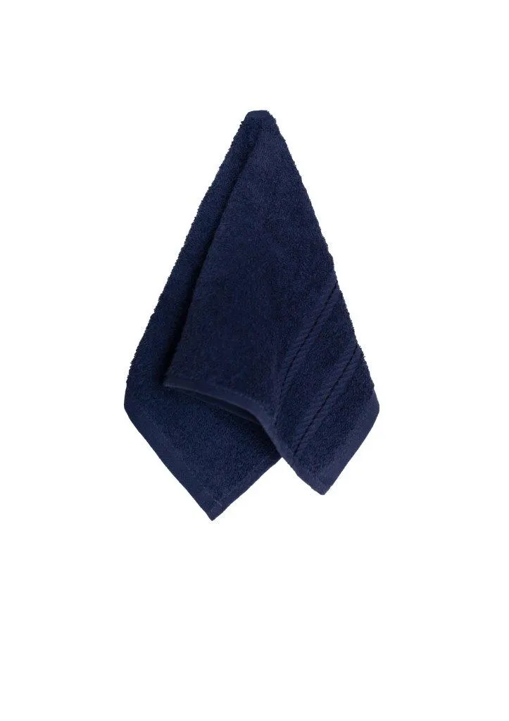 Ręcznik frotte EVA 30x50 gramatura 450 granatowy Ręcznik, Odzież, Polar