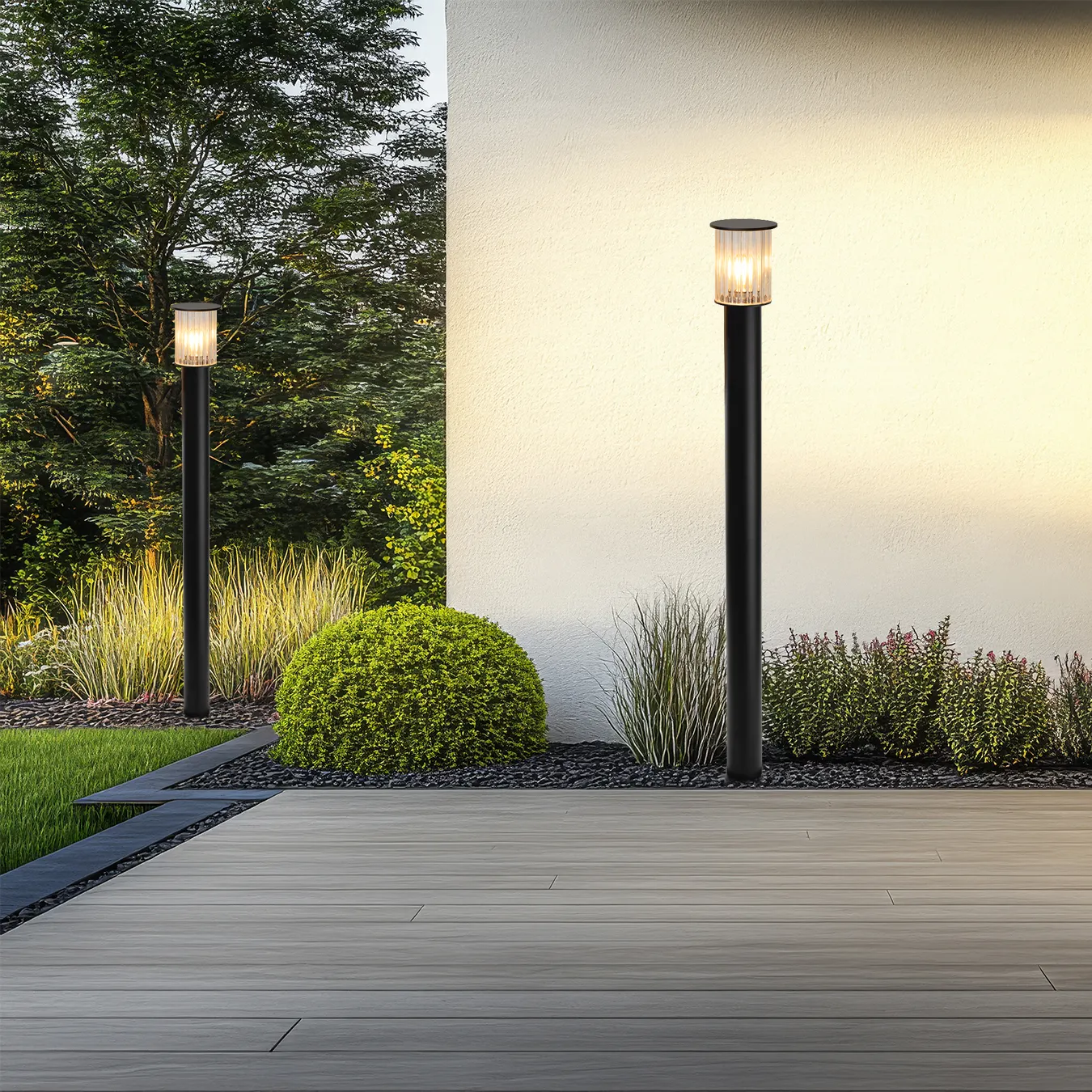 Norfolk lampa ogrodowa stojąca 1 pł., duża 8750 - 8750