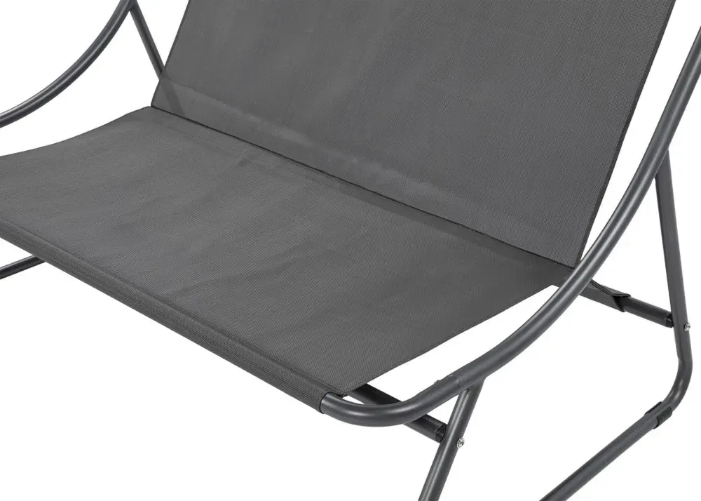 Zestaw mebli ogrodowych VISTA CAFFE 4-set stalowy ciemnoszary - FG005748