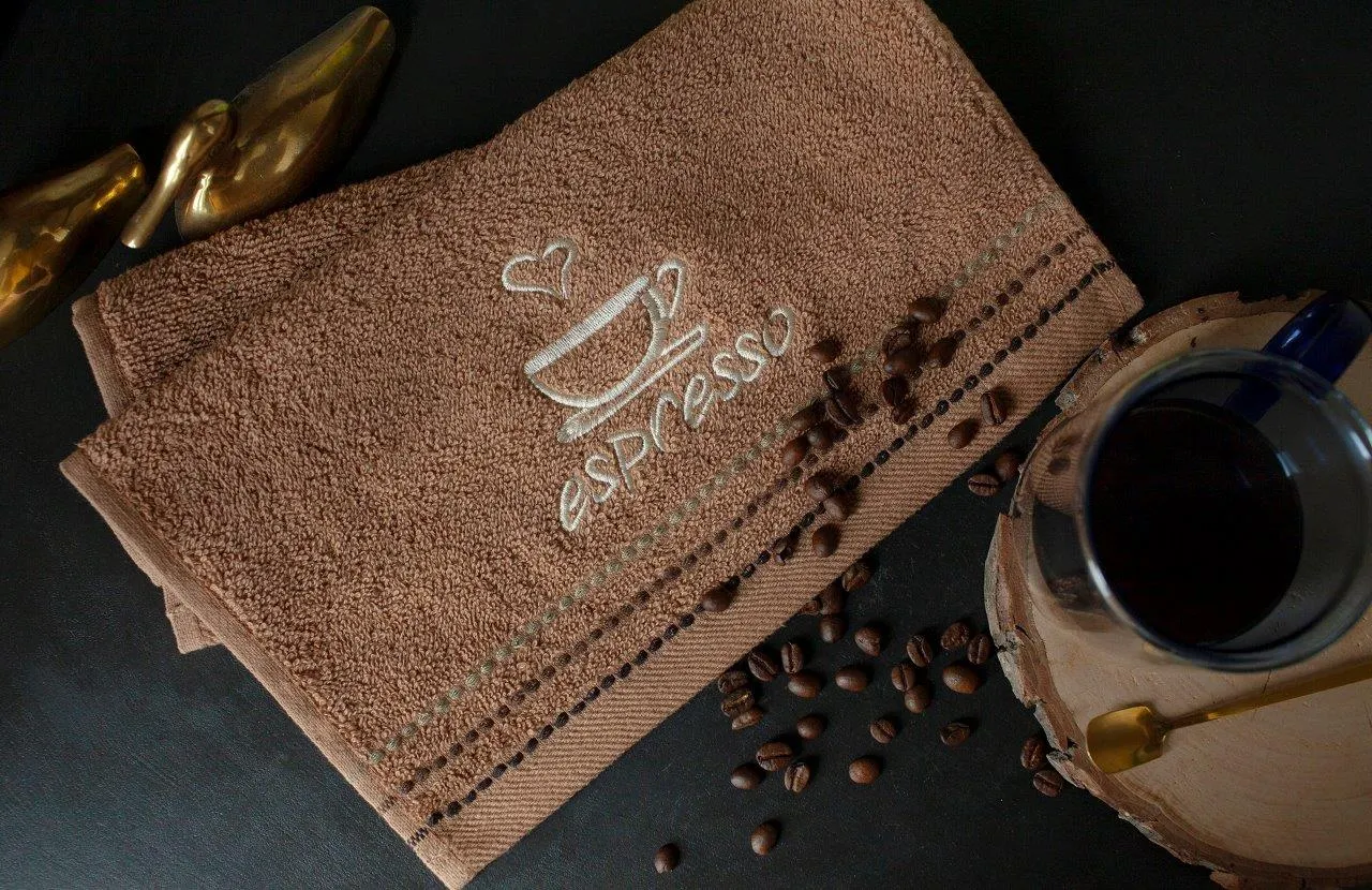 Ręczniki kuchenne 30x50 zestaw 3 szt. COFFEE 001 - FARO_28547