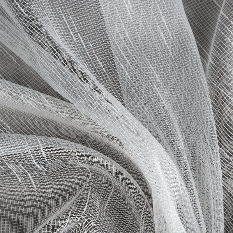 FIRANA GOTOWA NESSI 140 X 250 CM BIAŁY — zdjęcie 9