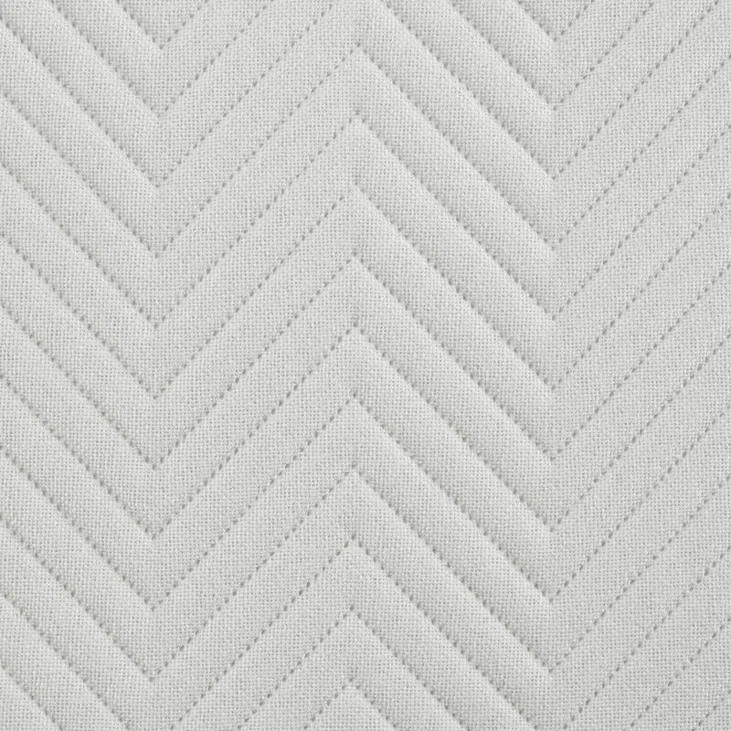 Narzuta pikowana LEN 3 170 X 210 cm Biały - EU_453037