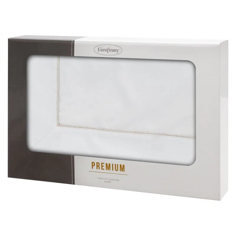 OBRUS MADELE 145 X 280 CM BIAŁY - EU_386402