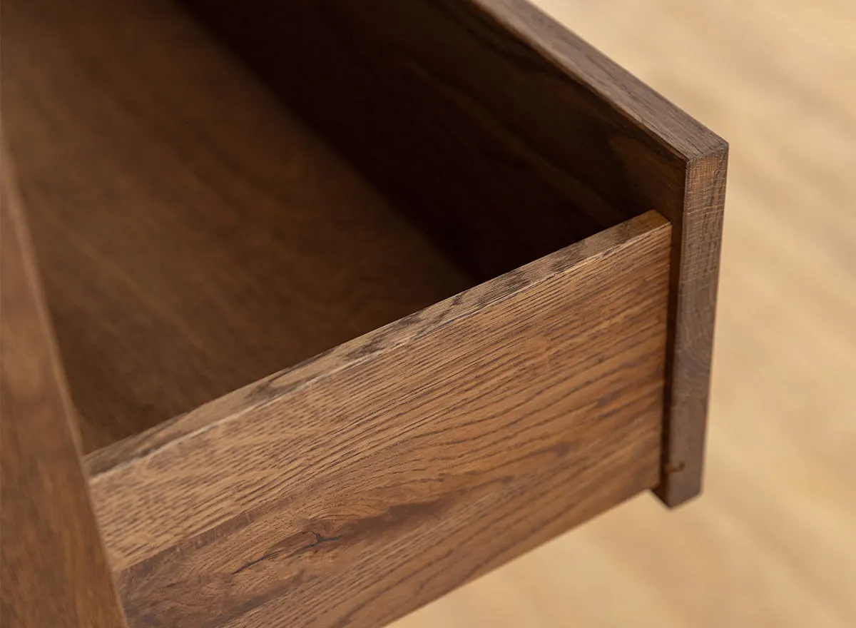 Komoda MODERN LOFT z 4 szufladami - tabacco - PLMOL04DT