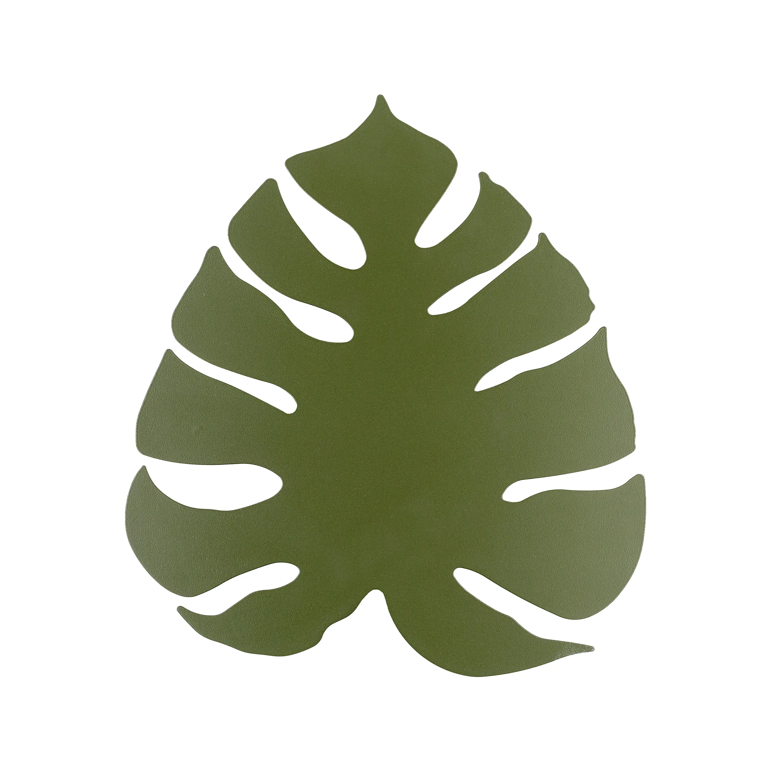 Kinkiet MONSTERA zielony metalowy w kształcie liścia 39x35x4cm Kinkiet MONSTERA zielony metalowy w kształcie liścia 39x35x4cm