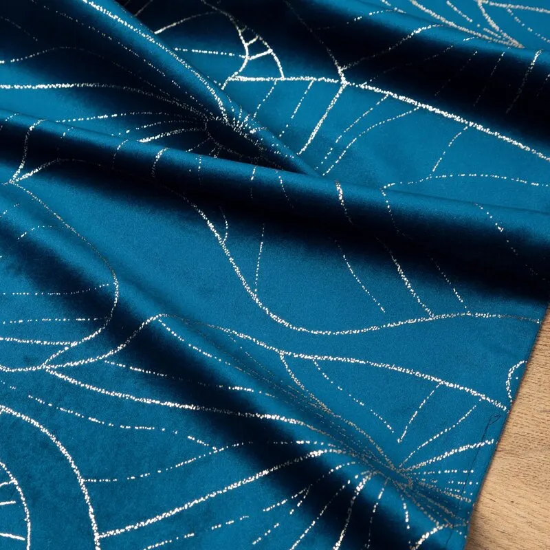 OBRUS BLINK 18 35 X 140 CM GRANATOWY - EU_390049