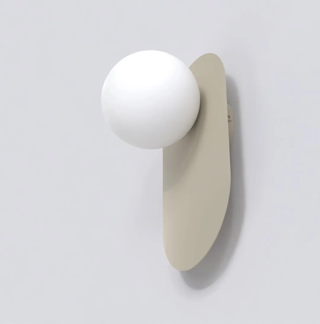 Kinkiet metalowy VIVA K1 beżowy - 1594/K1