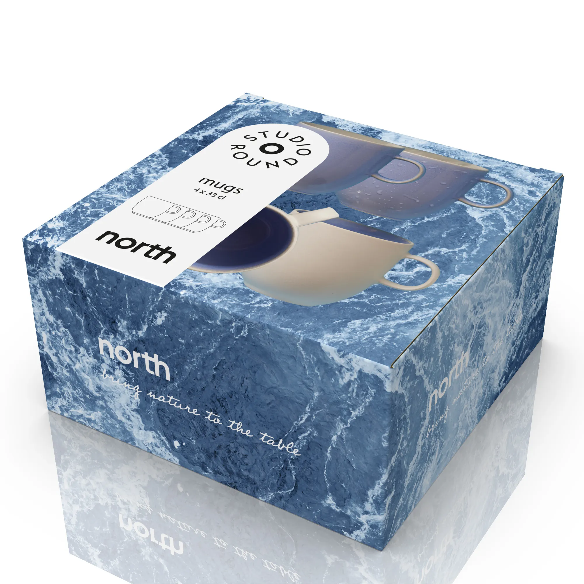 image mugs, set, ceramic, blue, coffee