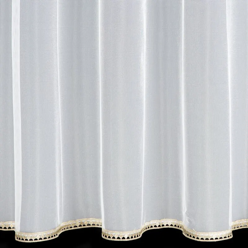 FIRANA GOTOWA CASSIE 300 X 150 CM BIAŁY — zdjęcie 7