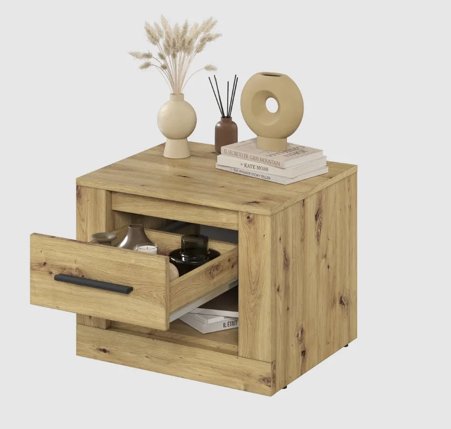 Szafka nocna Arti AR-07 dąb artisan - AR7DA