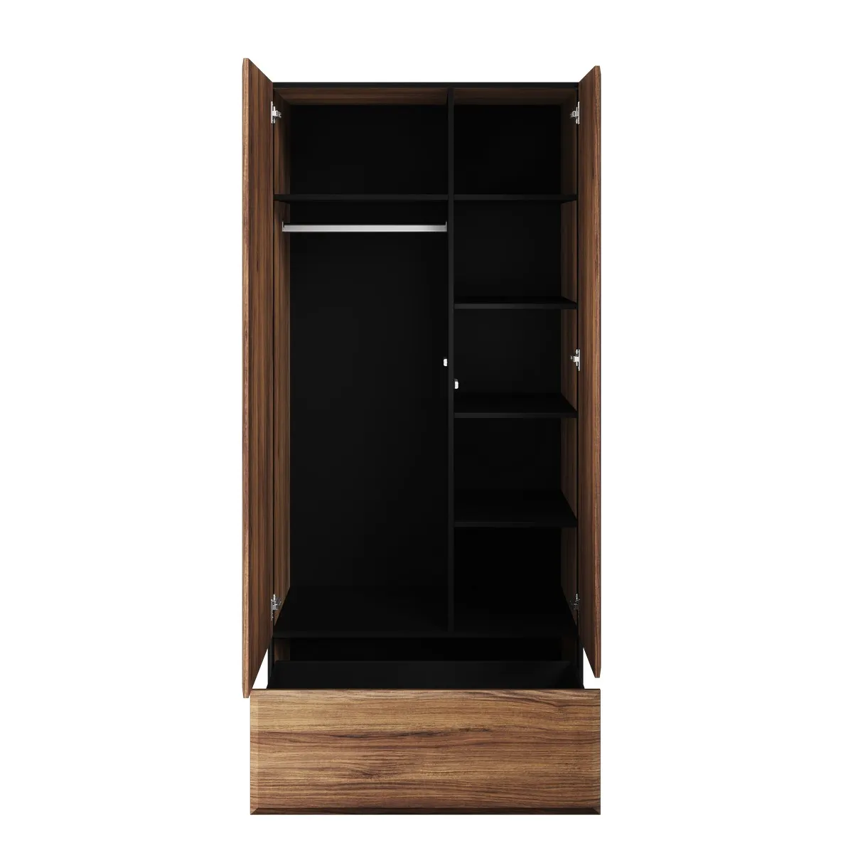 Szafa 2-drzwiowa Borga 01 dąb catania 90x197x51 - BG1DCC