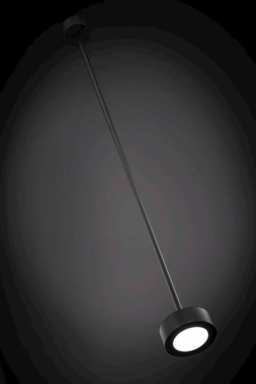 image lampa sufitowa, kinkiet, zestaw LED, metalowy uchwyt, okrągła oprawa