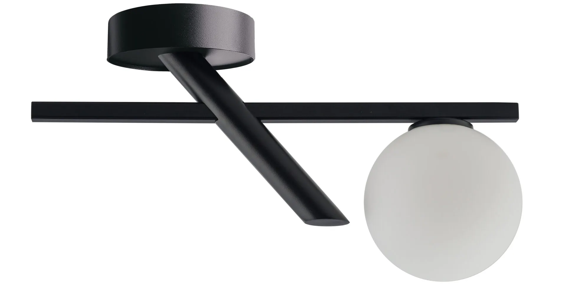 Lampa sufitowa ZOE 1 czarna