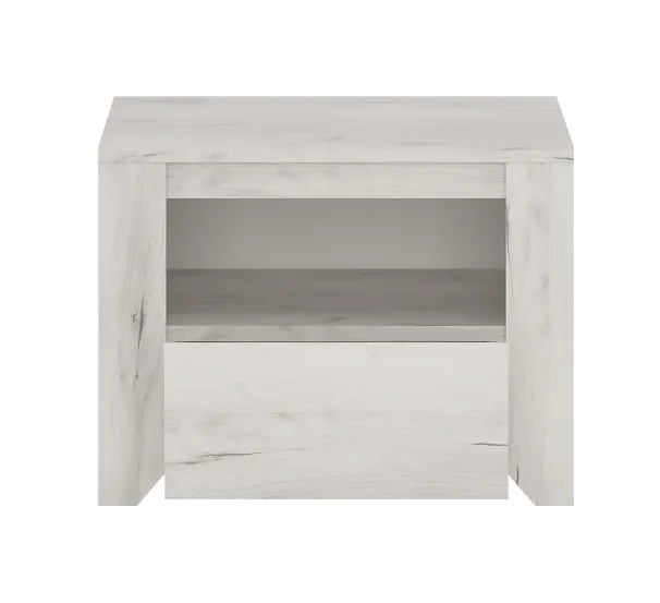 Szafka nocna ANGEL 95 white craft - 6001091000018