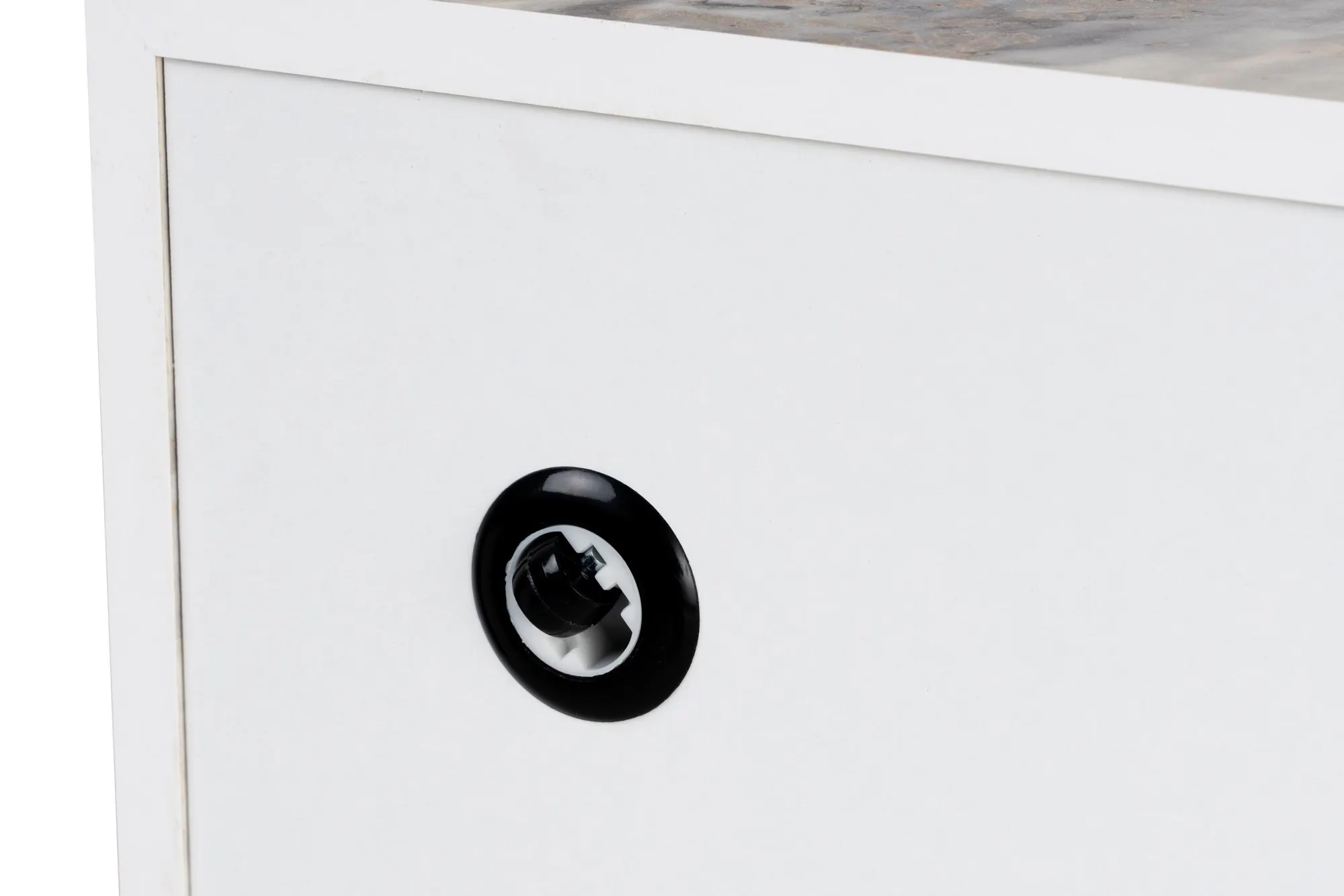 Stolik kawowy PRIZMA 90x90 cm efekt marmuru - ASI_262ARD1106