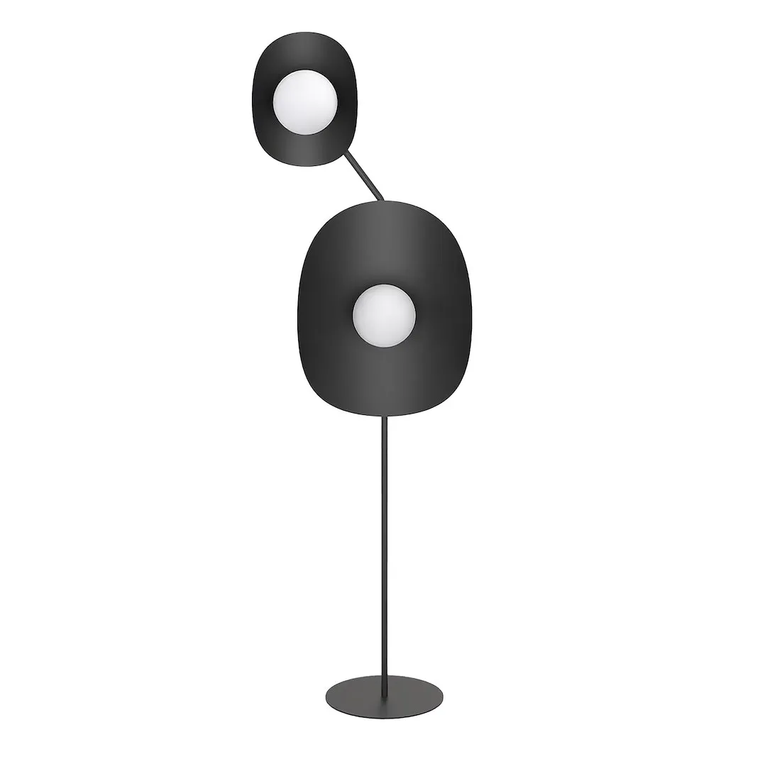 Lampa podłogowa DELULU LP2 czarna — zdjęcie 4