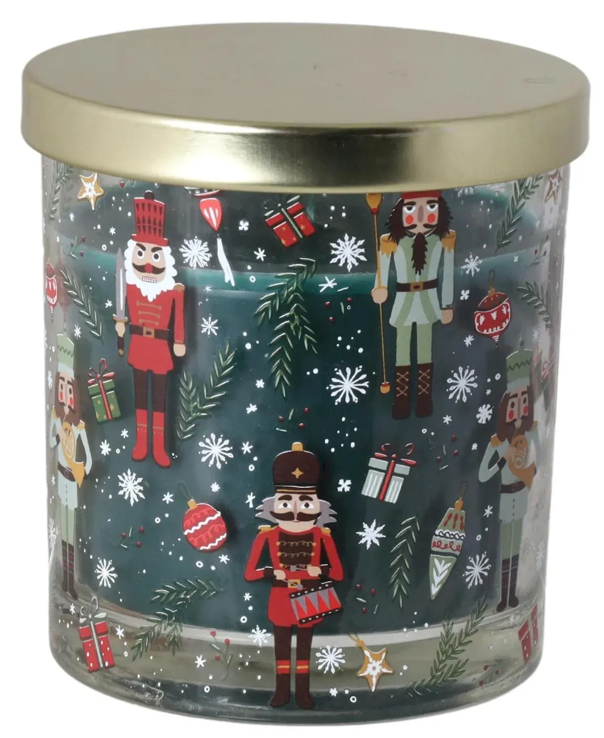 Świeczka w szkle DRZEWO SANDAŁOWE duża 920 zielona