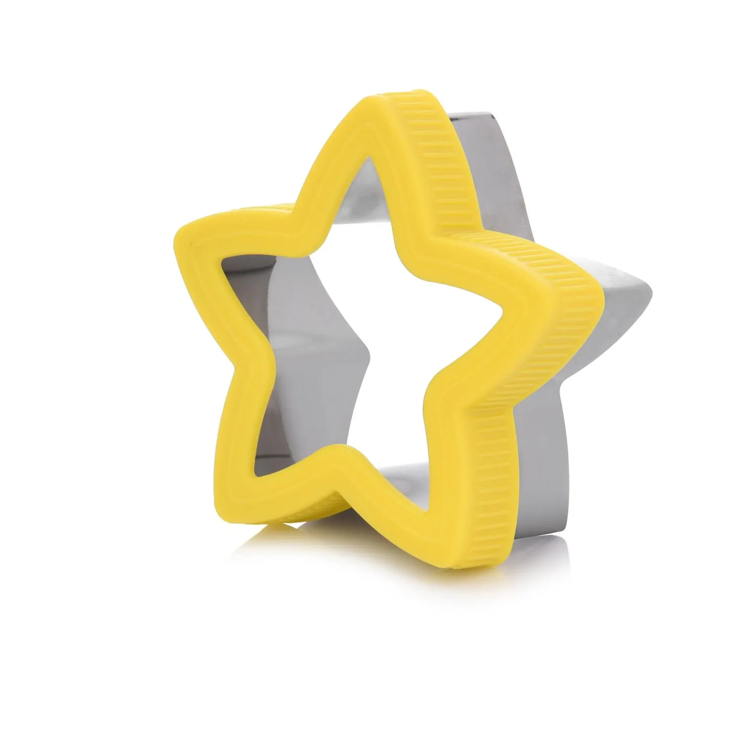 gwiazdka, foremka, star shape, wycinanka, trochę żółty