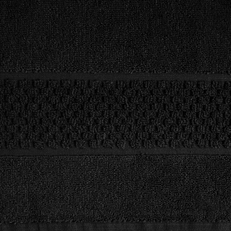 DYWANIK ŁAZIENKOWY CALEB (14) 60 X 90 CM CZARNY - EU_435731