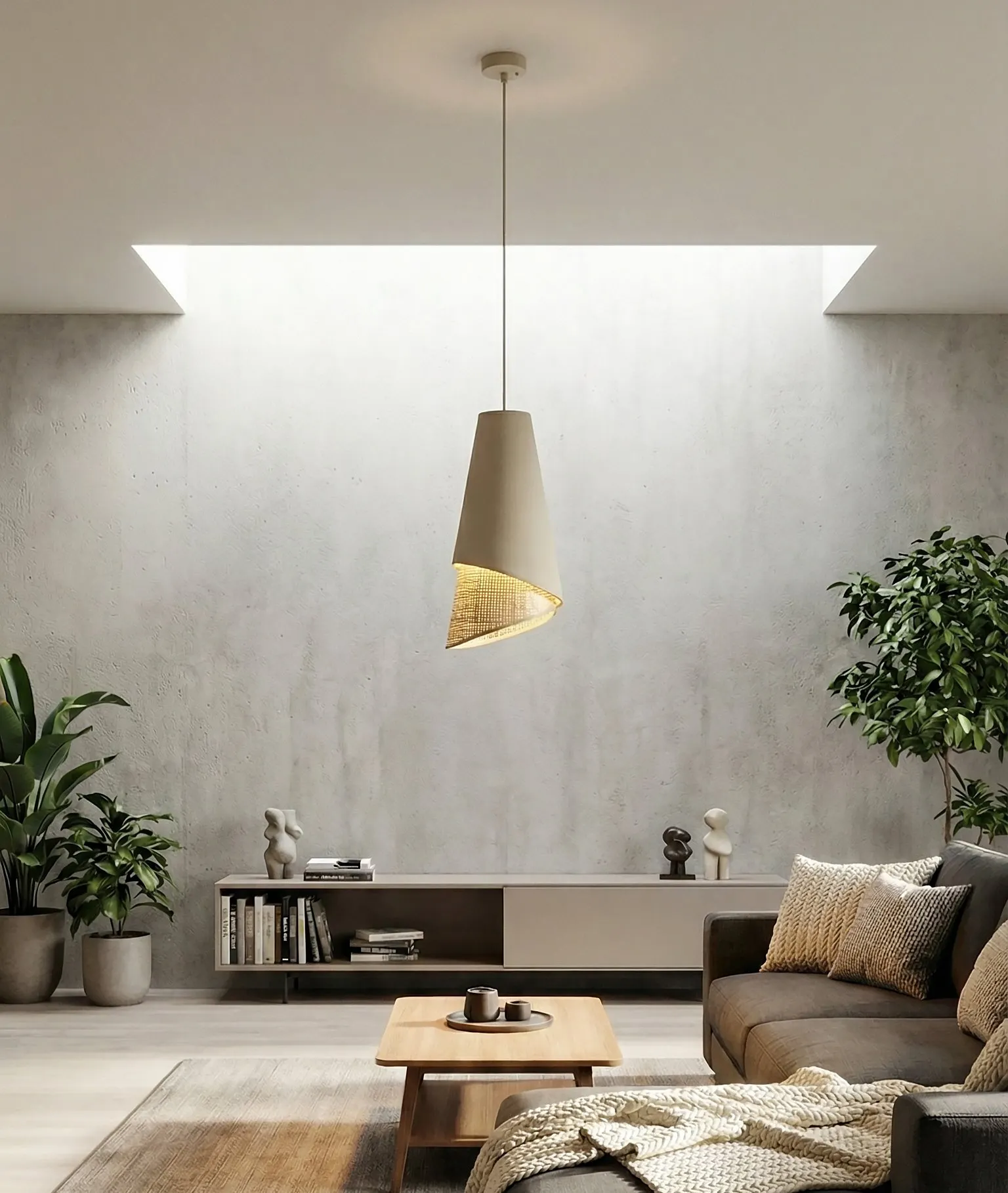 lampa wisząca, kinkiet sufitowy, conga, przezroczysta lampka, wnętrze salonowe