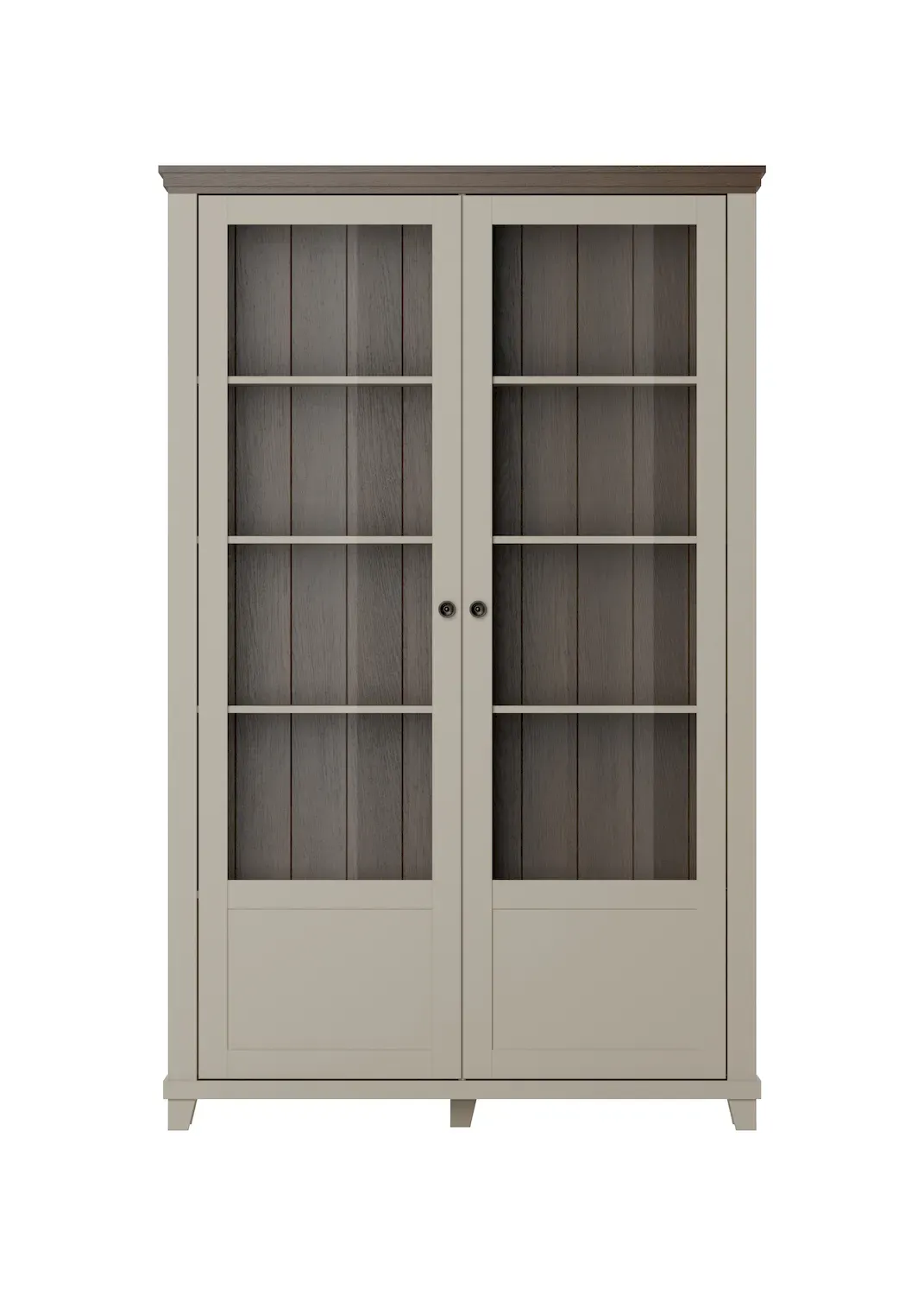 Witryna 2-drzwiowa EVORA WM beż jasny dąb dunin - 24D1JU13