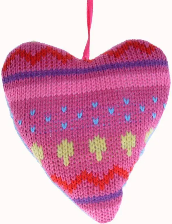 Zawieszka SERCE różowa Zawieszka SERCE różowa