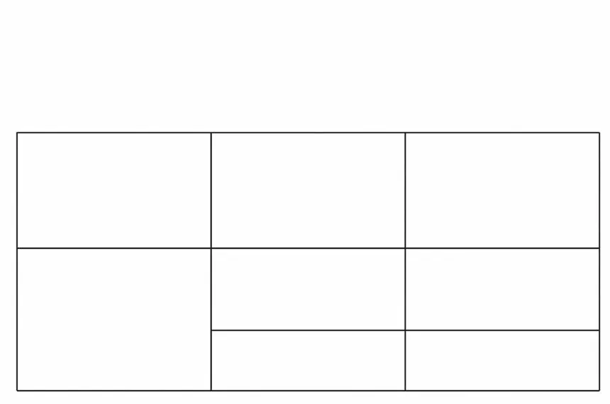 Komoda z witryną 3-drzwiowa PORTI 180 cm drewniana dąb czekoladowy - TH-100-0858