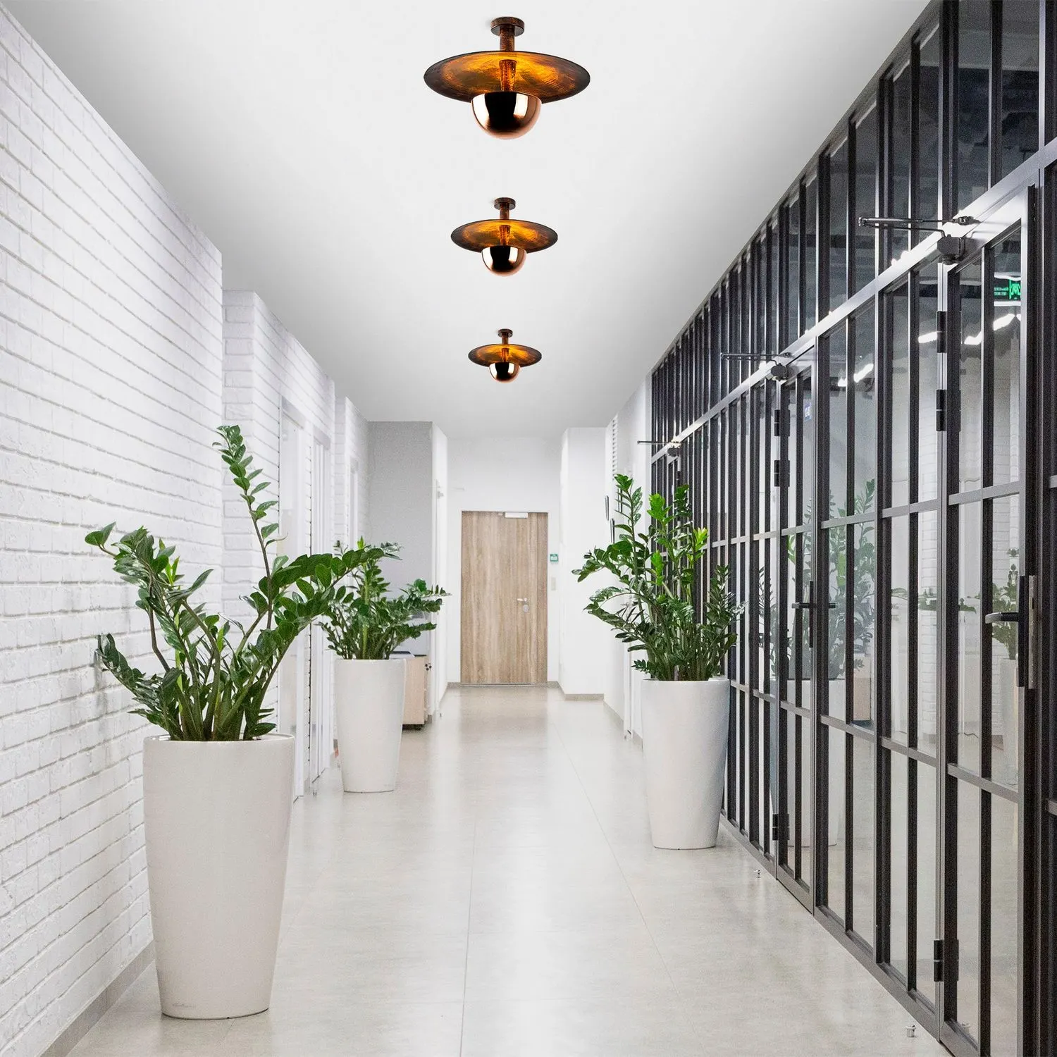 Żyrandol metalowy KURT 13355 mosiężny - ASI_942FLG2522