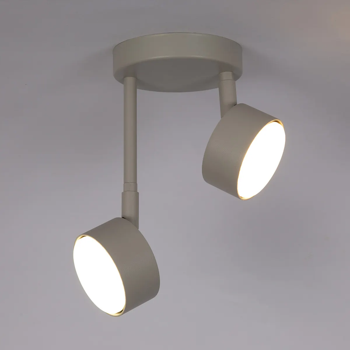 Lampa sufitowa/plafon NEMO 2 szaro-beżowy - SI_40889