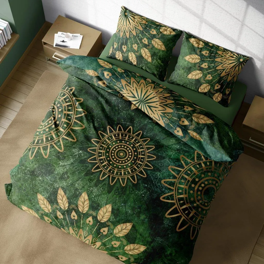 Pościel komplet NOBILE 004 160x200+2x70x80 satyna bawełaniana fotoprint wielokolorowy - FARO_31204