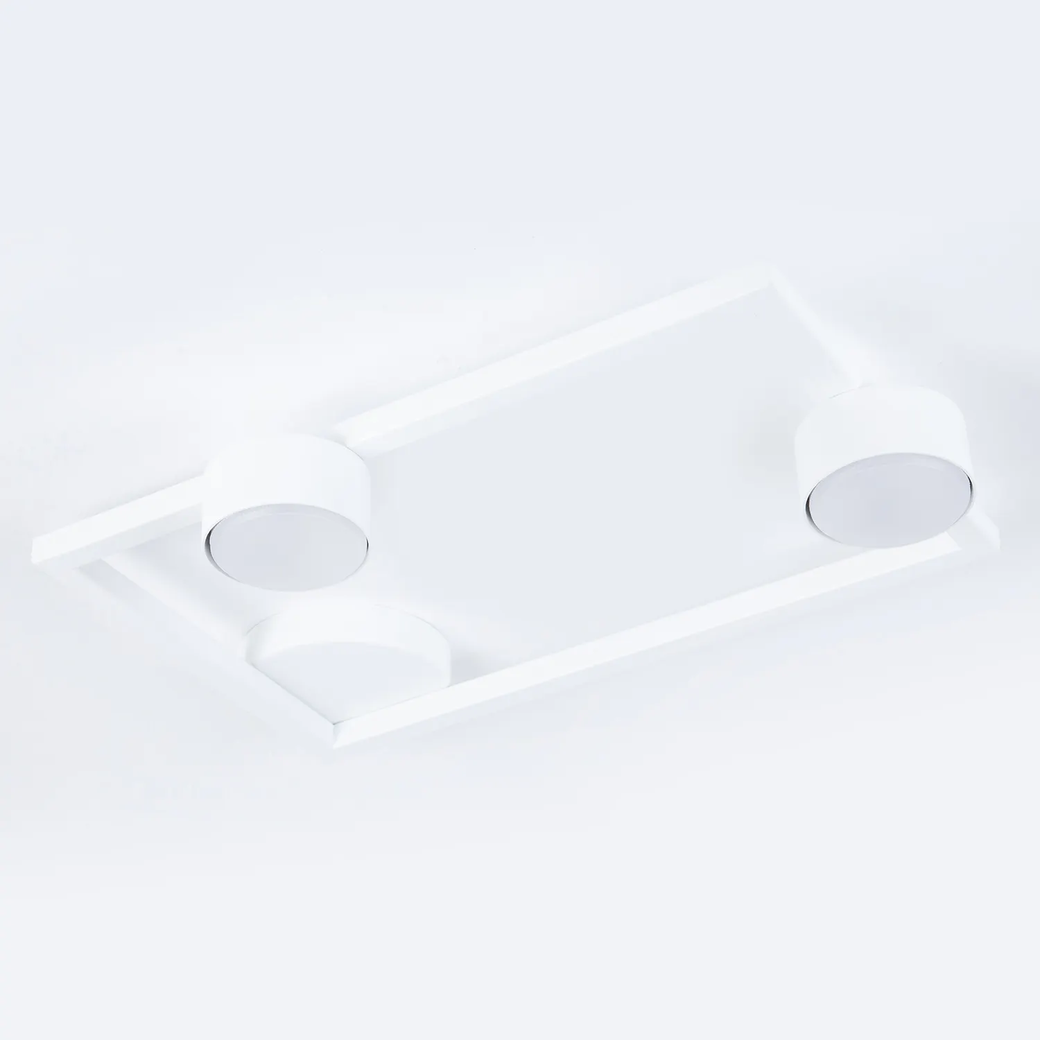 Plafon stalowy FRAME 2 biały - SI_41274