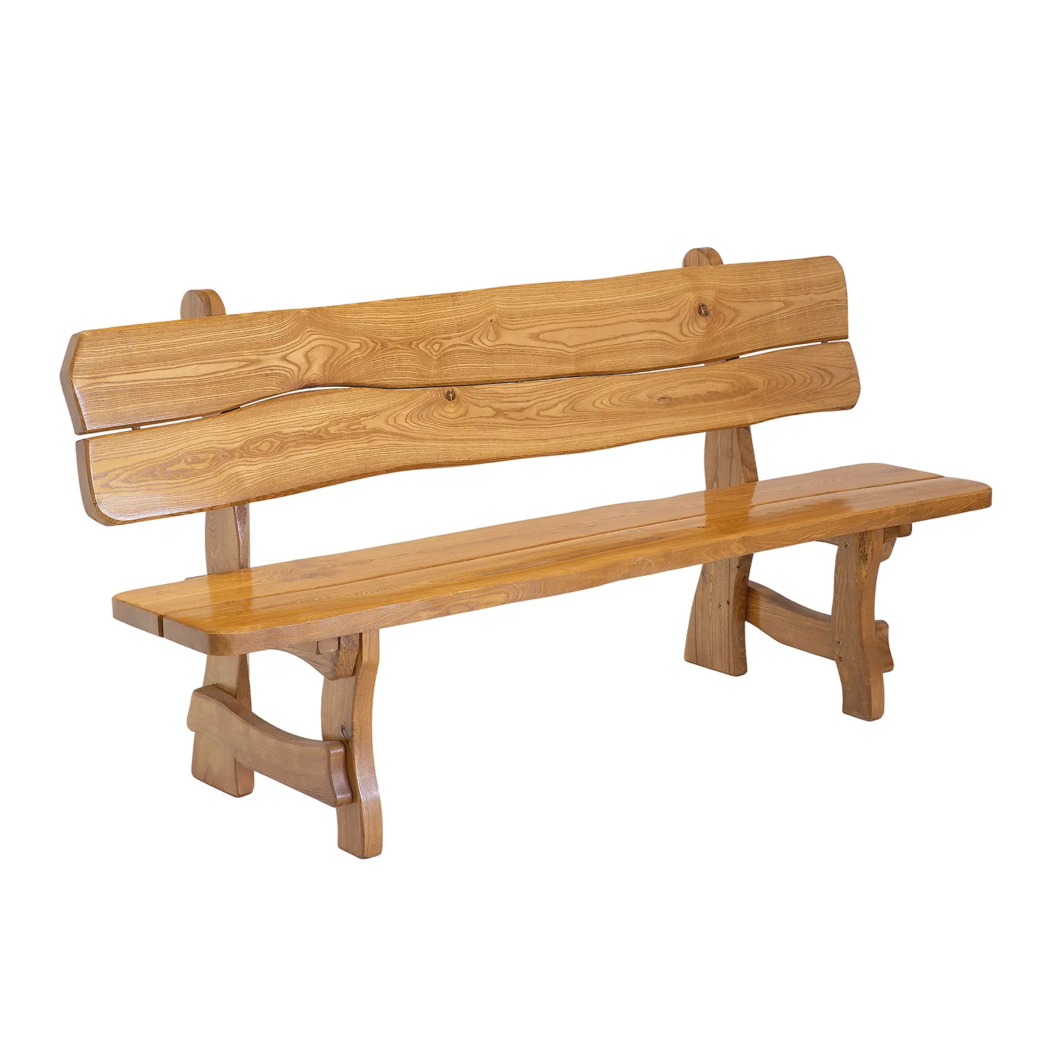 Ławka, Meble, Drewno, Ławka parkowa