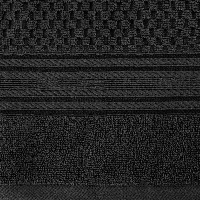 RĘCZNIK DAVOS (12) 30 X 50 CM CZARNY - EU_463182