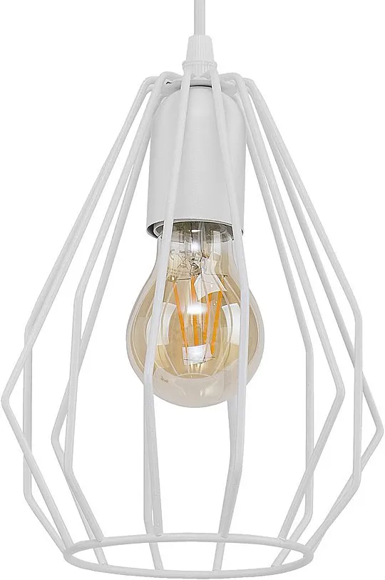 Lampa wisząca BRYLANT biała 120x17cm - TK_2222