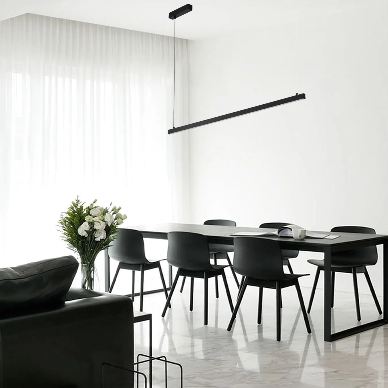 MIAMI lampa wisząca led pojedyczna, świecącą góra-dół 8835 - 8835