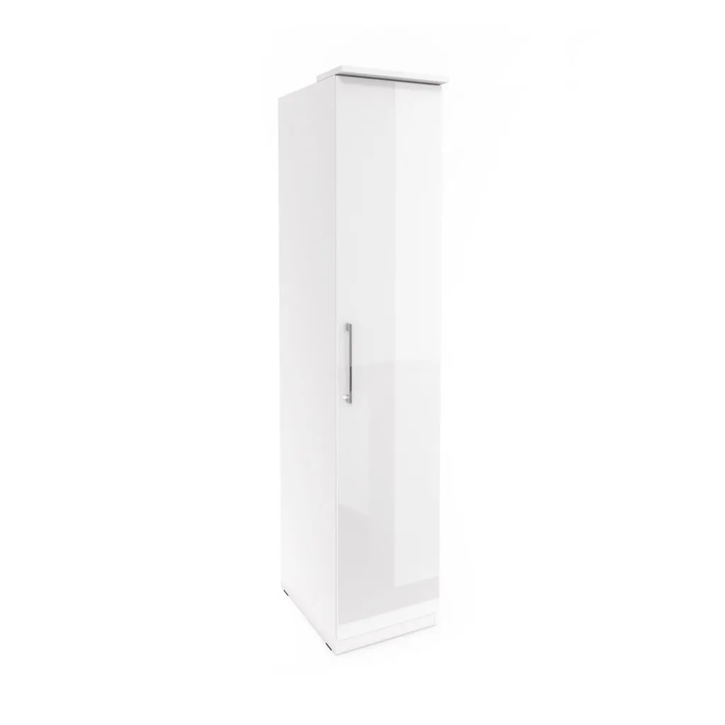 Szafa 1-drzwiowa OPTIMA L/P 45cm biały połysk
