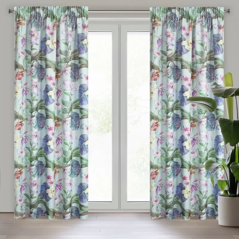 ZASŁONA GOTOWA ALIA NA TAŚMIE 140X270 CM FIOLETOWY ZASŁONA GOTOWA ALIA NA TAŚMIE 140X270 CM FIOLETOWY