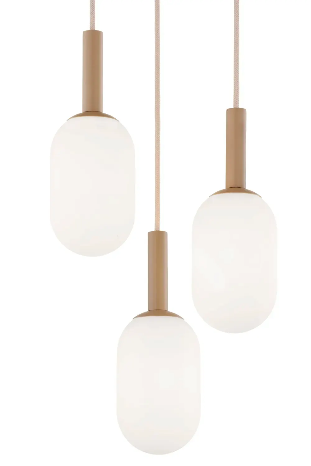 Lampa wisząca PLUUM 3 KOŁO ciepły beż biały - SI_41857SI_